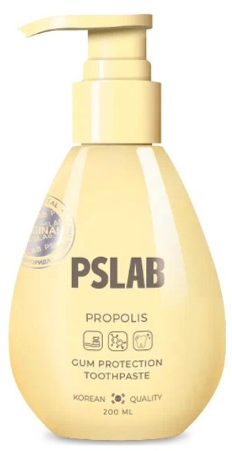 Зубная паста для ухода за деснами с прополисом PSLAB GUM PROTECTION, 200 мл