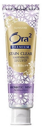 Отбеливающая зубная паста SUNSTAR Ora2 Premium, премиум, со вкусом лаванды и мяты, 100 гр