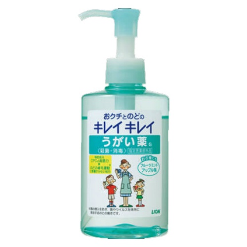 Ополаскиватель полости рта LION (в период активизации сезонных заболеваний, с ментолово-яблочным вкусом) KireiKirei диспенсер 200 мл